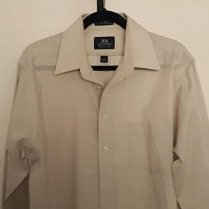 STAFFORD WRINKLE FREE SHIRT. 16.5 34/35